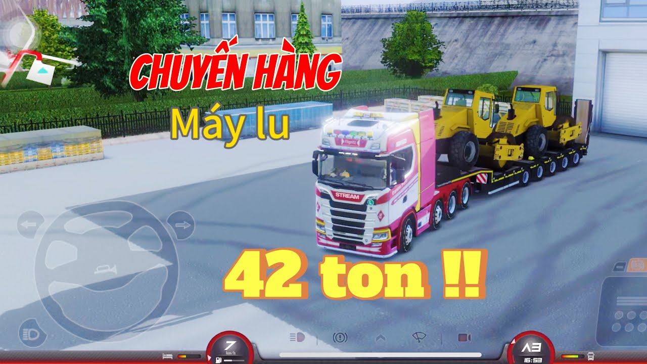 TRUCKERS OF EUROPE 3 | Chuyến Hàng Con Lăn Đi Khắp Thành Phố Prague tới Linz 