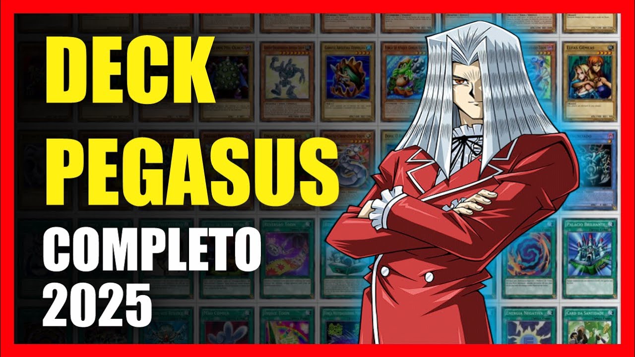 DECK MAXIMILLION PEGASUS   COMPLETO 2025   YU GI OH!