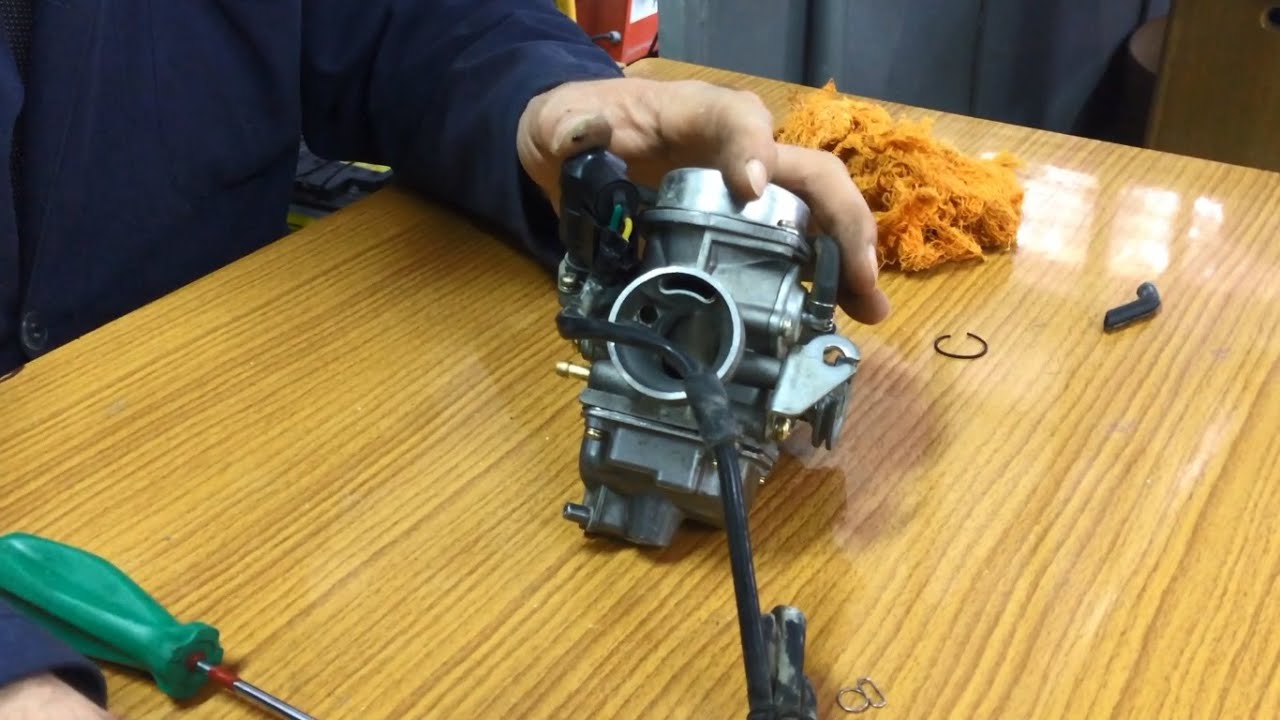 Motosiklet Karbüratörü 150cc Söküm  -Motorcycle Carburetor 150cc Removal