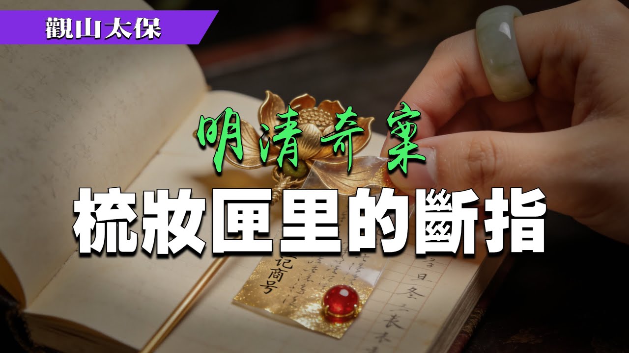 明清奇案：梳妝匣里的斷指 / 觀山太保