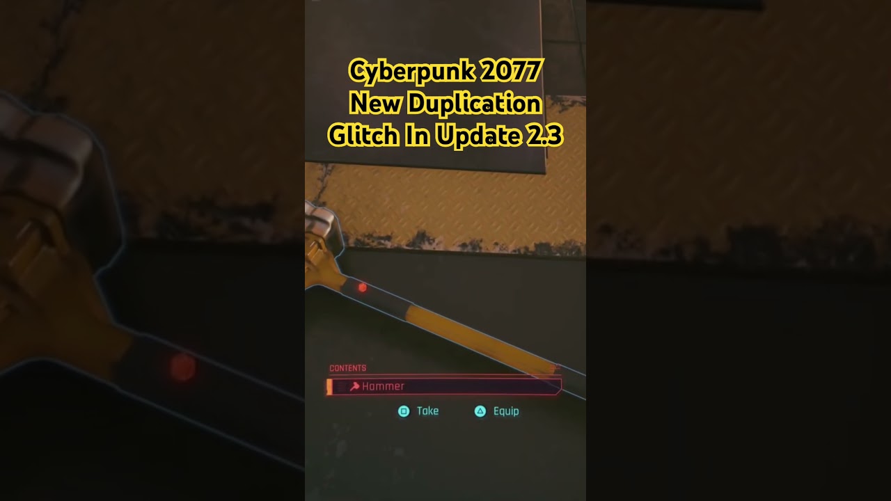 Cyberpunk 2077 New Duplication Glitch In Update 2.3 #cyberpunk2077 #glitch