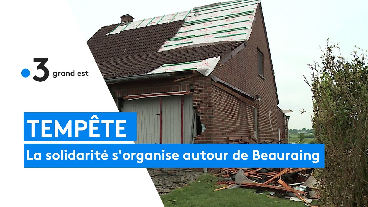 Solidarité à Beauraing à la frontière des Ardennes après la tempête du 19 juin