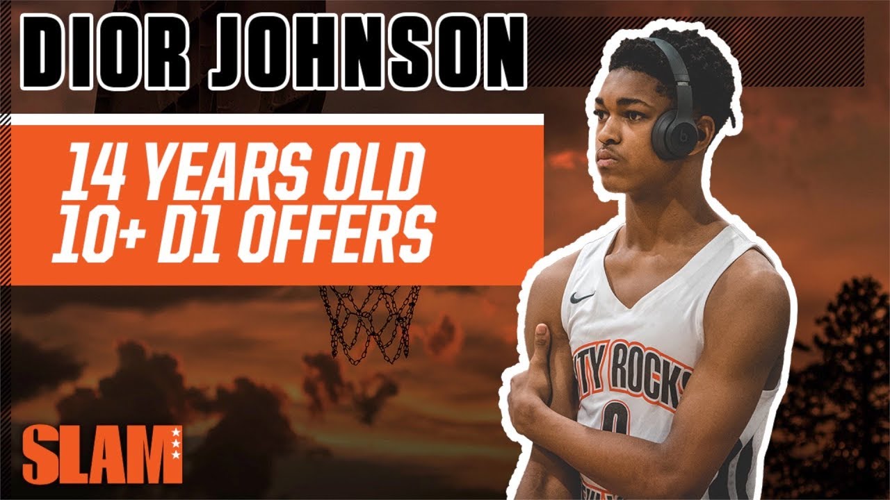 SHIFTY 14-Year-Old Dior Johnson has 10+ (!!!) D1 Offers 👀 | SLAM Profiles