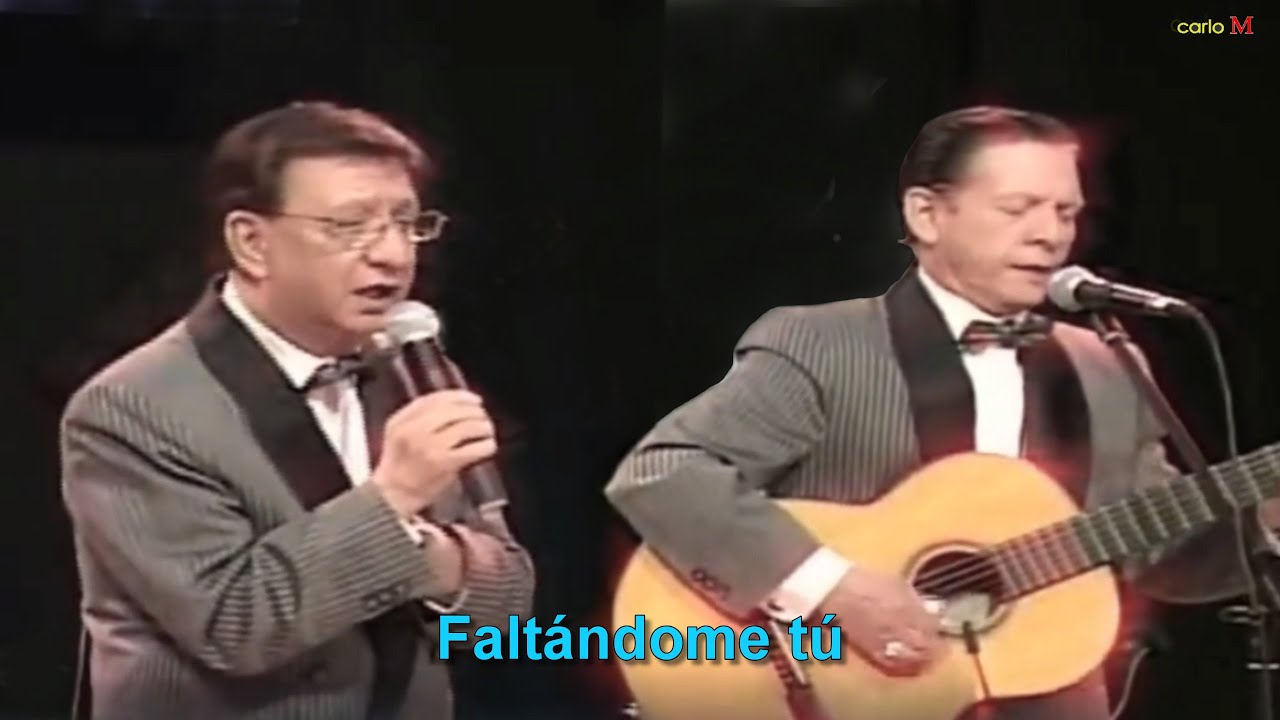 FALTANDOME TU (con letra) Hermanos Villamar