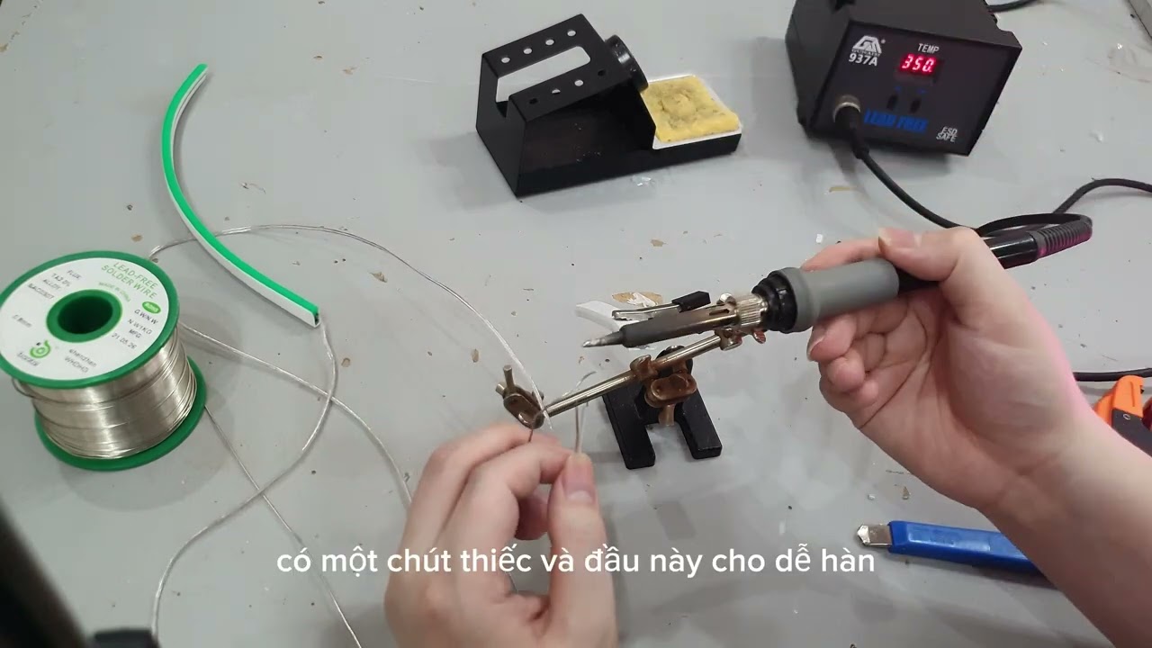 Hướng dẫn làm đèn neon #2 :Cách hàn đèn neon dễ và đẹp