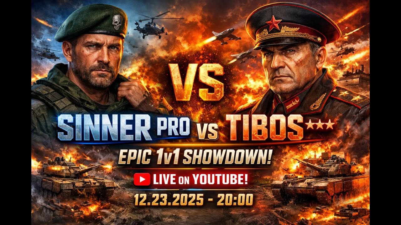 🔴LIVE Sinner PRO vs TIBOS***   1v1 (BO11)  Intiqom Jangi