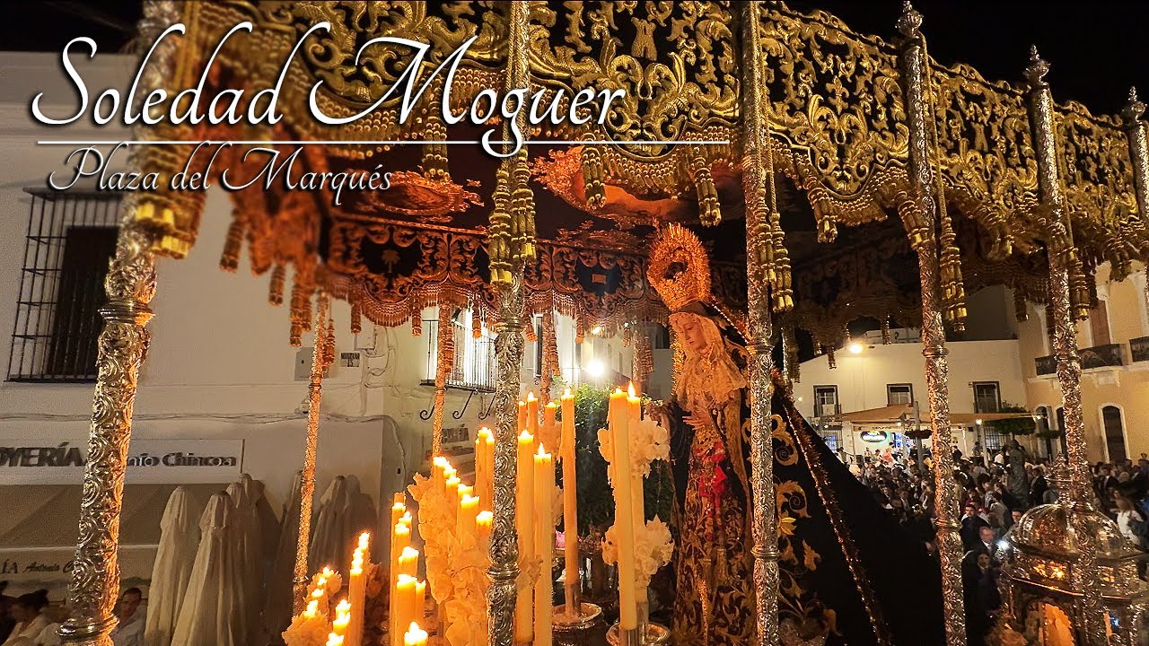 SOLEDAD MOGUER 2025 | 450 ANIVERSARIO | PLAZA DEL MARQUES | BM. HERMANOS NIÑOS MOGUER 4K
