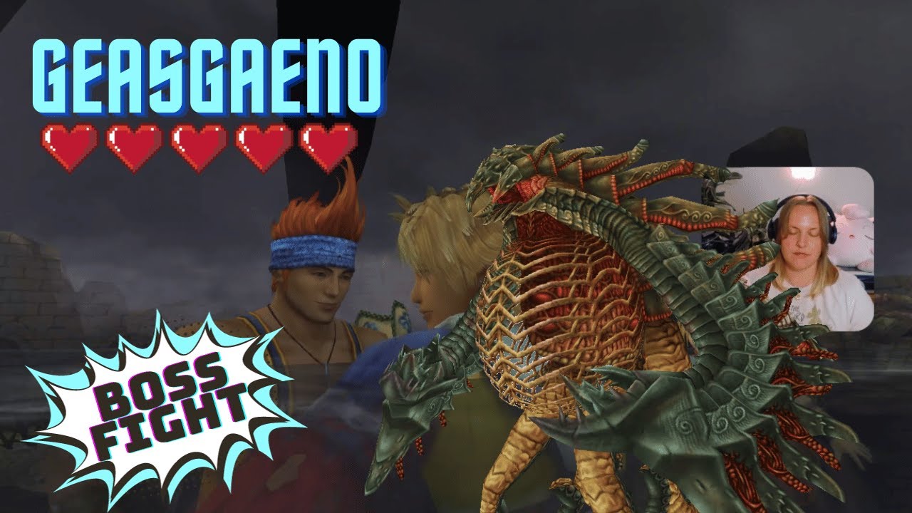 Geasgaeno BOSS FIGHT at Baaj Temple - Required to Get ANIMA / Final Fantasy X Remastered Battles