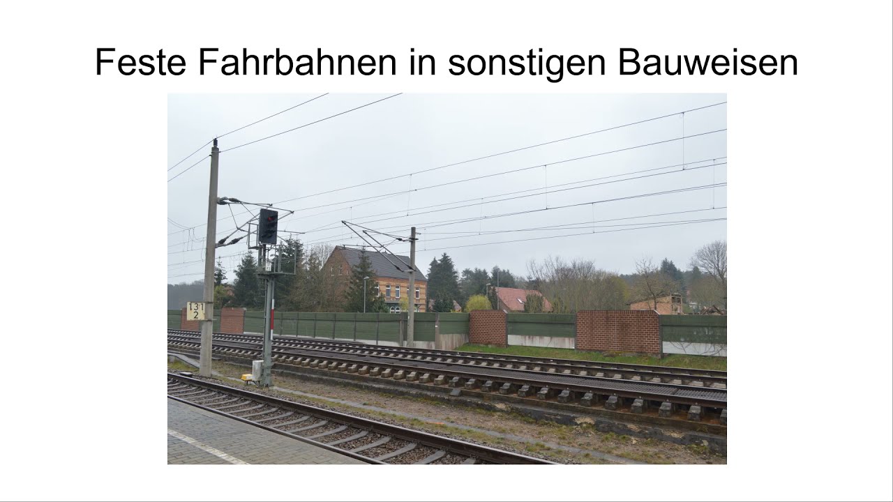 Feste Fahrbahnen in sonstigen Bauweisen