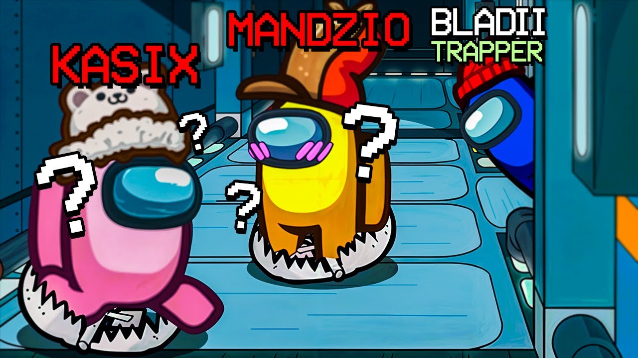 ŁAPIĘ IMPOSTORÓW - *NOWĄ* KLASĄ - TRAPPER w AMONG US!!!