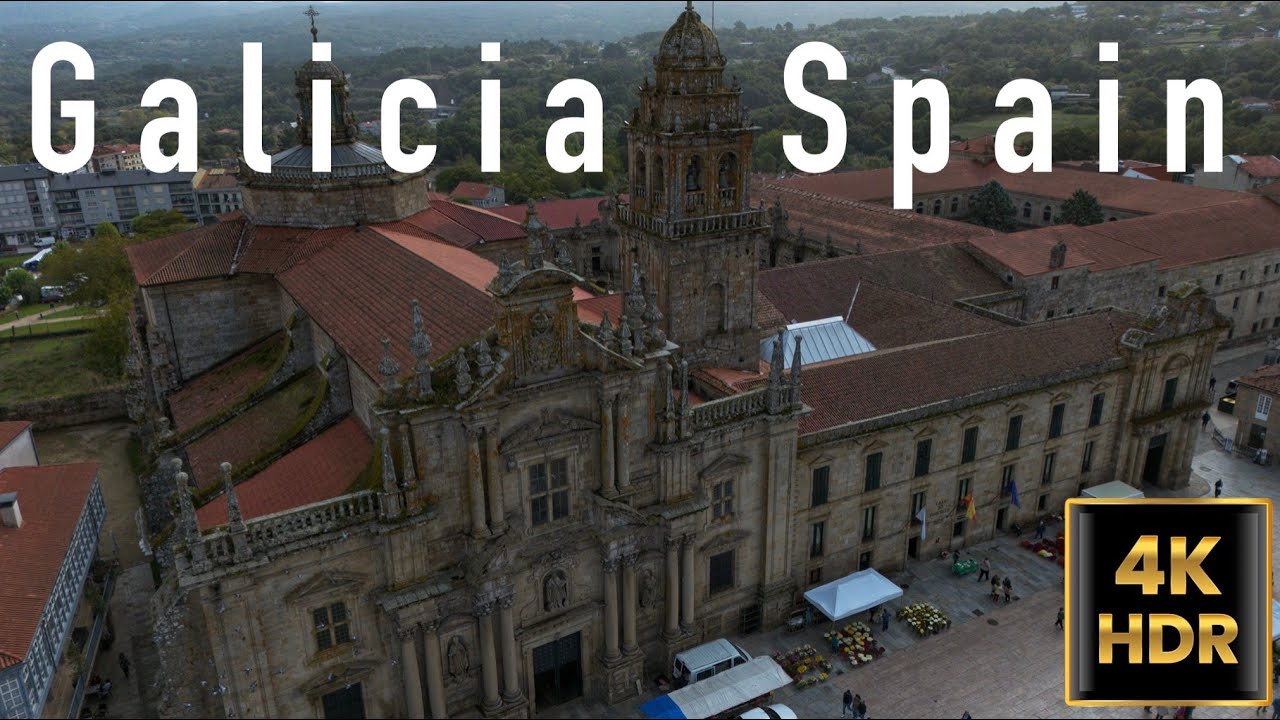 Galicia Spain Cinematic Drone 4k HDR