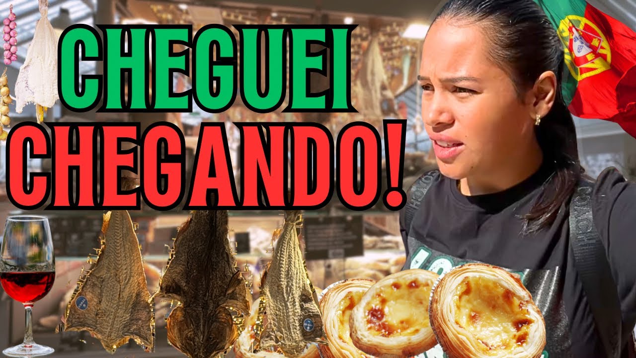 NÃO ESPERAVA ISSO no meu PRIMEIRO DIA em Portugal! 🇵🇹