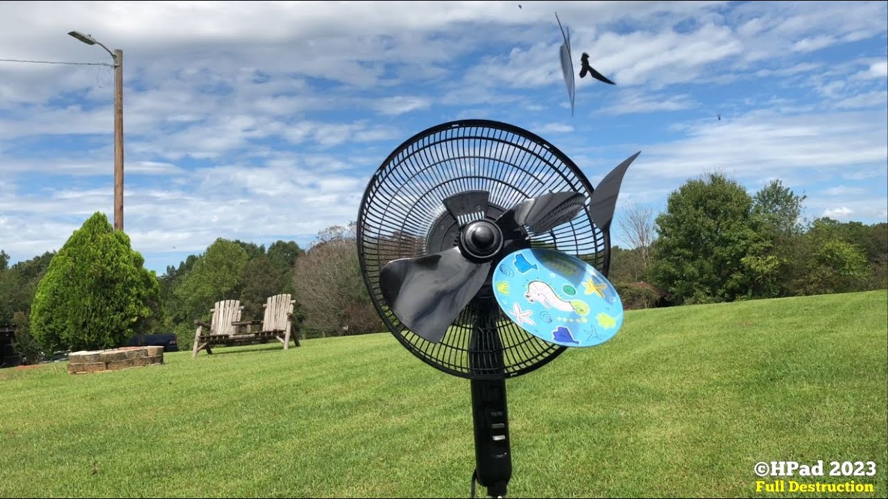 menghancurkan kipas hitam kesurupan - hitting a ghost fan