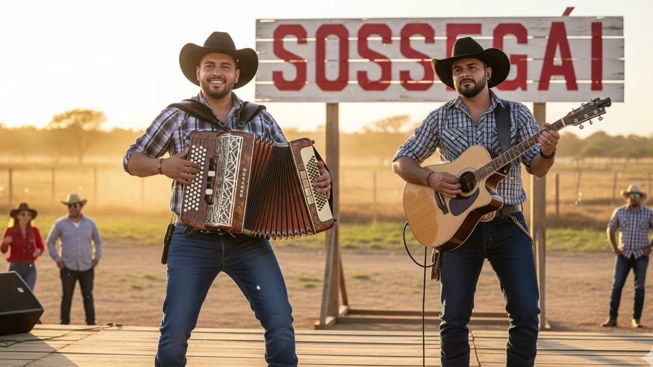 SERTANEJO - SOSSEGAI - HINO DA HARPA 578