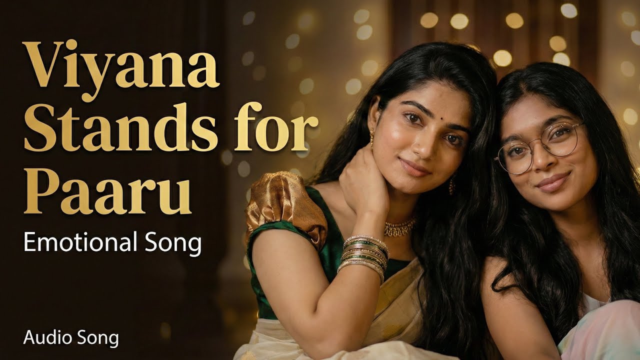 Viyana Always Stands for Paaru | Bigg Boss 9 Tamil Audio Song | Emotional Fan Anthem