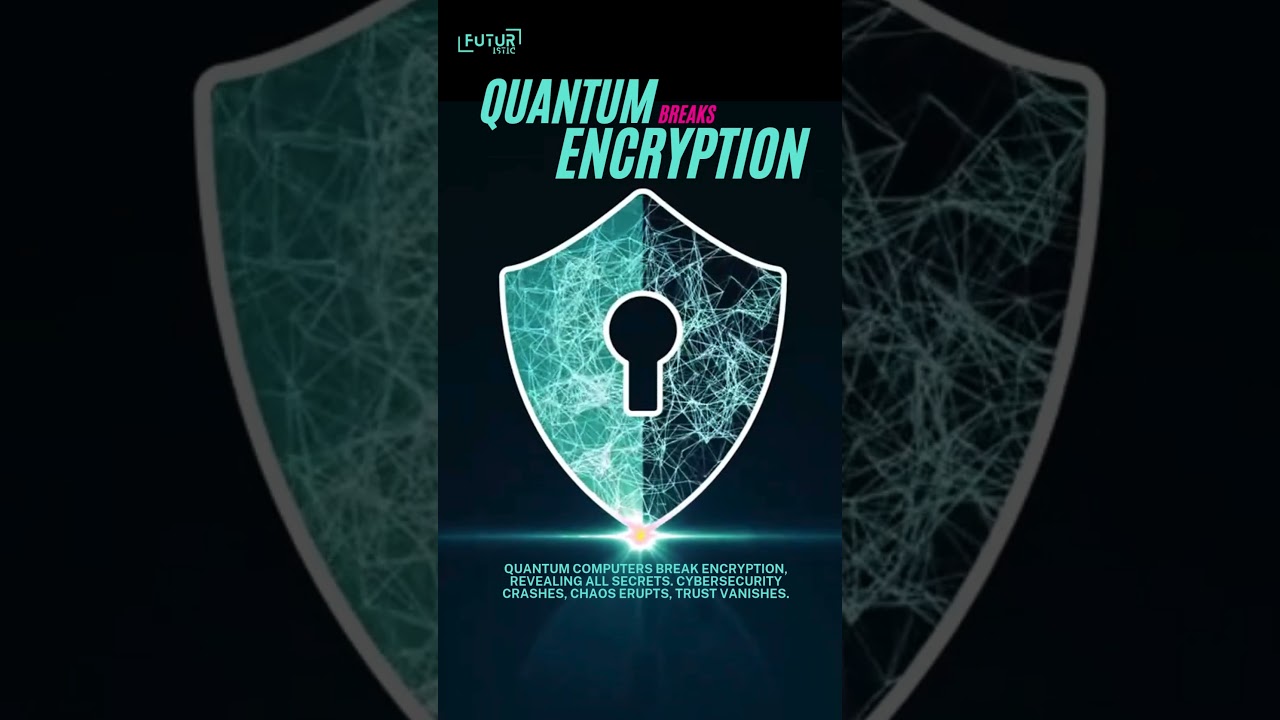 Quantum Breaks Encryption #future #quantum #encryption #futuristic #breaking #science