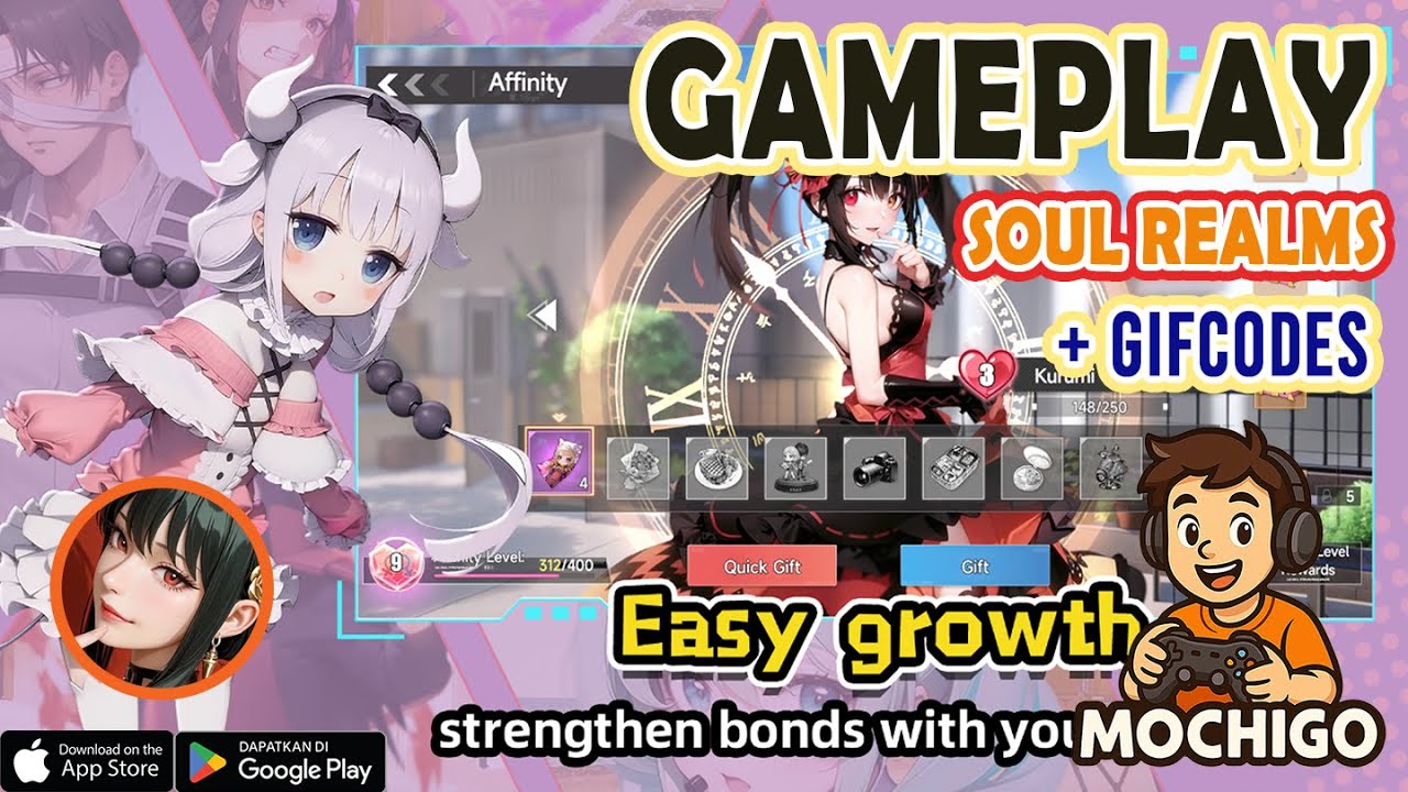 Soul Realms Gameplay | 🎁16 Giftcodes & How to Redeem Codes - Android / IOS