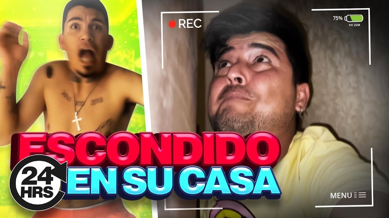24 HOURS IN HIS HOUSE WITHOUT HIM NOTICING IT 😱// final epiko 😳