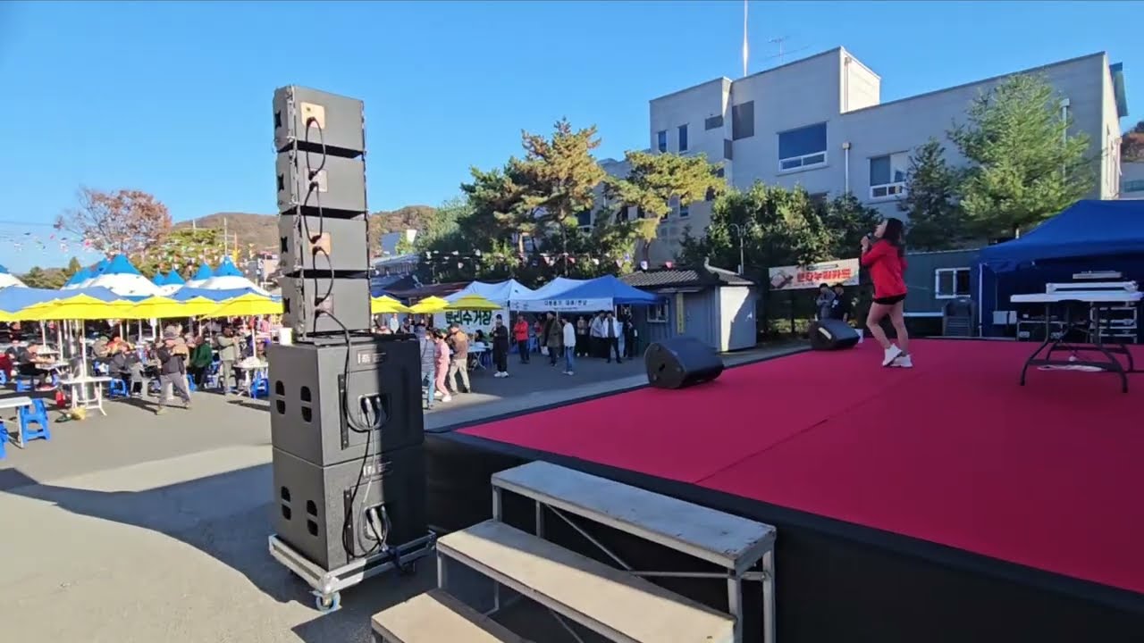 25년 진안고원 김치보쌈축제 트롯DJ다감