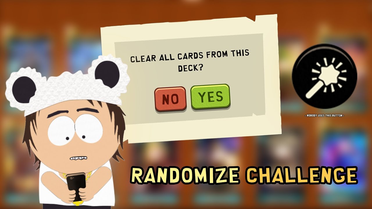 Исследование неизведанного | Кнопка случайной колоды | South Park Phone Destroyer