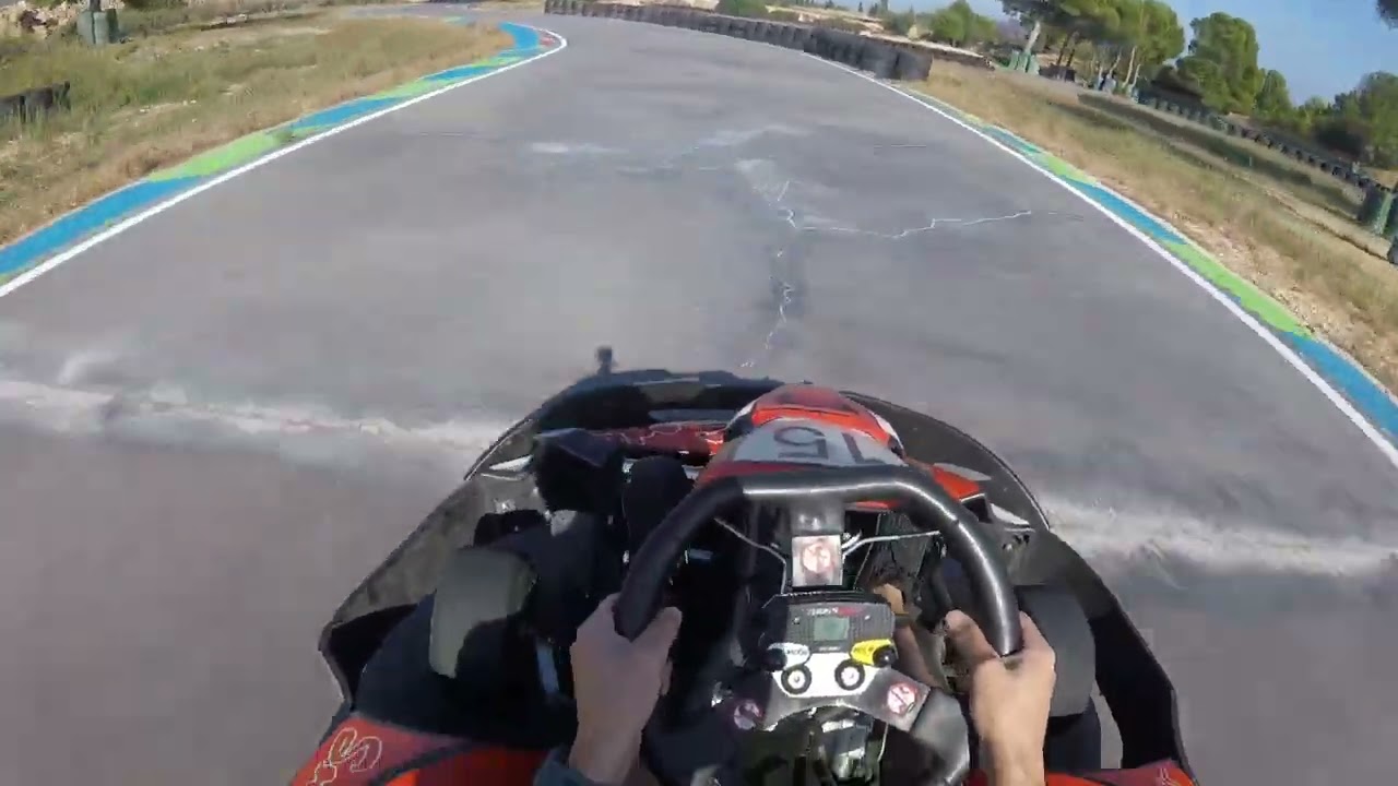 karting Calafat,  primera vez