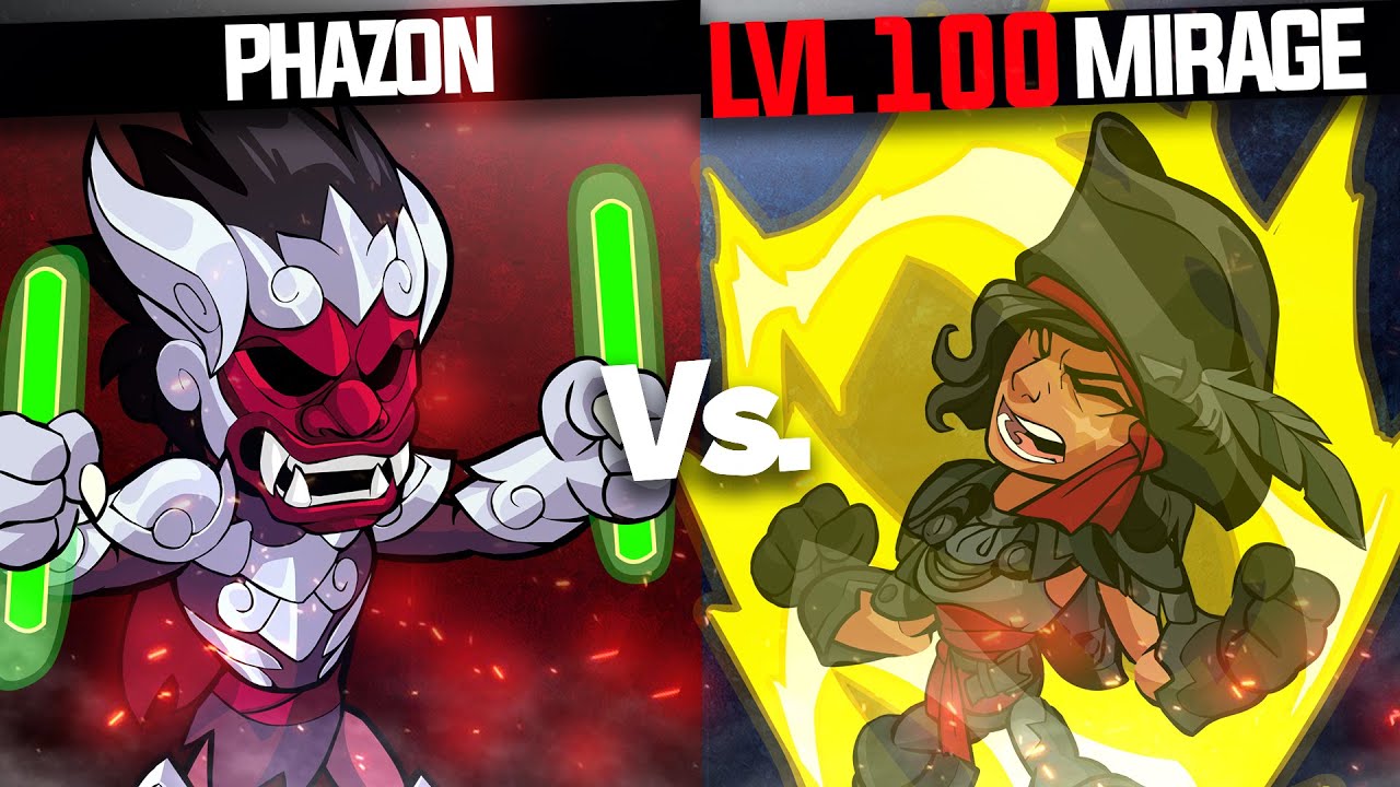 Brawlhalla Pro vs Level 100 Mirage
