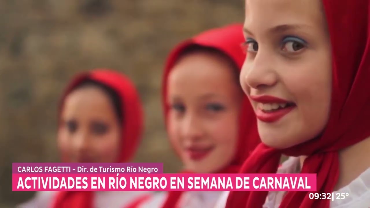 Propuestas para disfrutar de Río Negro en Carnaval