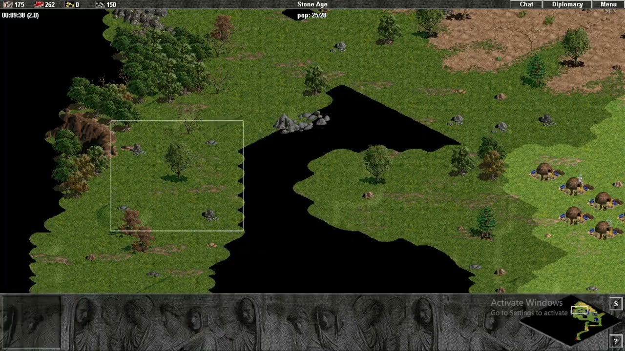 Kích cuối 11 nã K và chém vào đầu con Yamato kích 10 rát ràn rạt | Đế Chế AOE 1 | Solo Random 1vs1