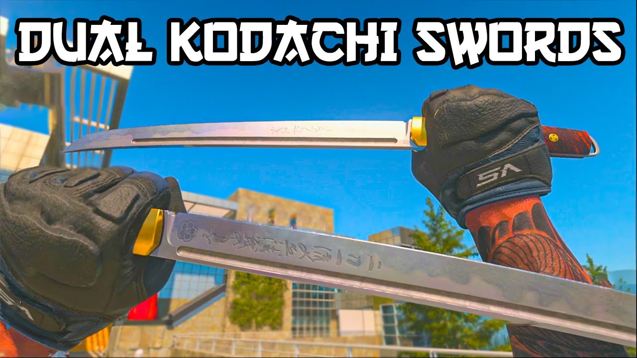 DUAL KODACHI SWORDS in Modern Warfare 2 ⚔ (NEW SEASON 2 MELEE WEAPON GAMEPLAY)