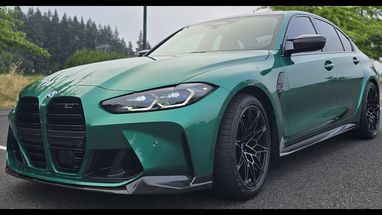 G80 BMW M3 with Resonated MAD Single Midpipe w/SST Valve Controller