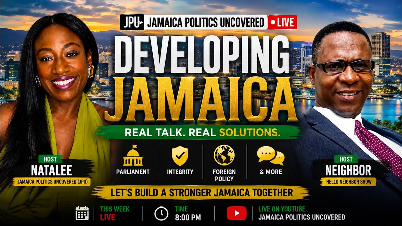 🔴LIVE: The Political Firestorm In Jamaica This Week, and National Development‼️