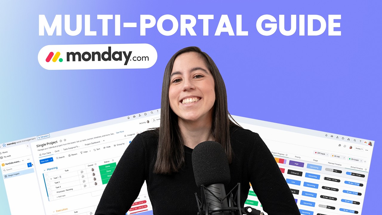 monday.com Multiple Portals: The Game Changer for Enterprise Teams! 🚀