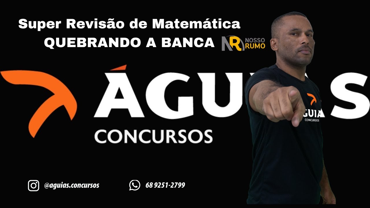 Mega Revisão de Matemática com o Professor Lázaro.  CONCURSO DA EDUCAÇÃO DO ESTADO DO ACRE