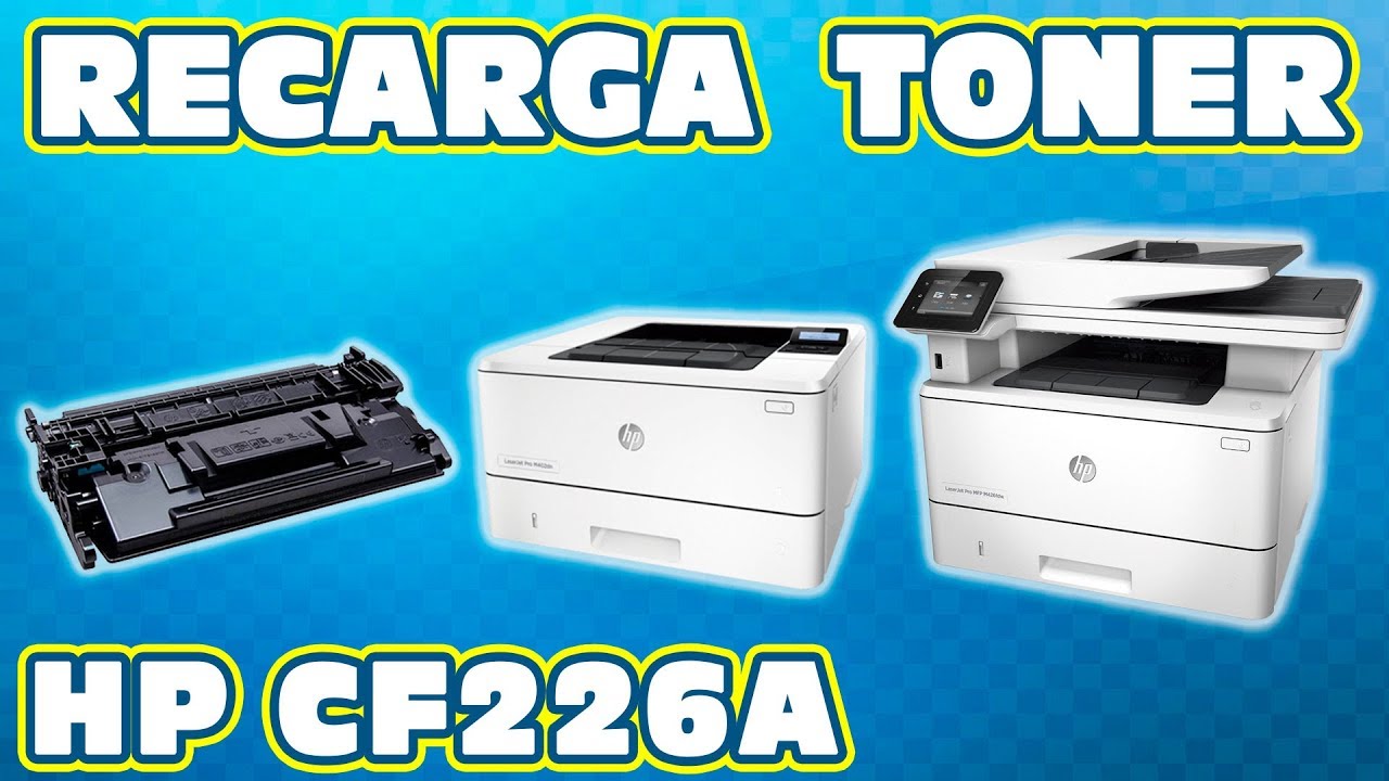 RECARGA │REFILL DE TONER MODELO CF226A