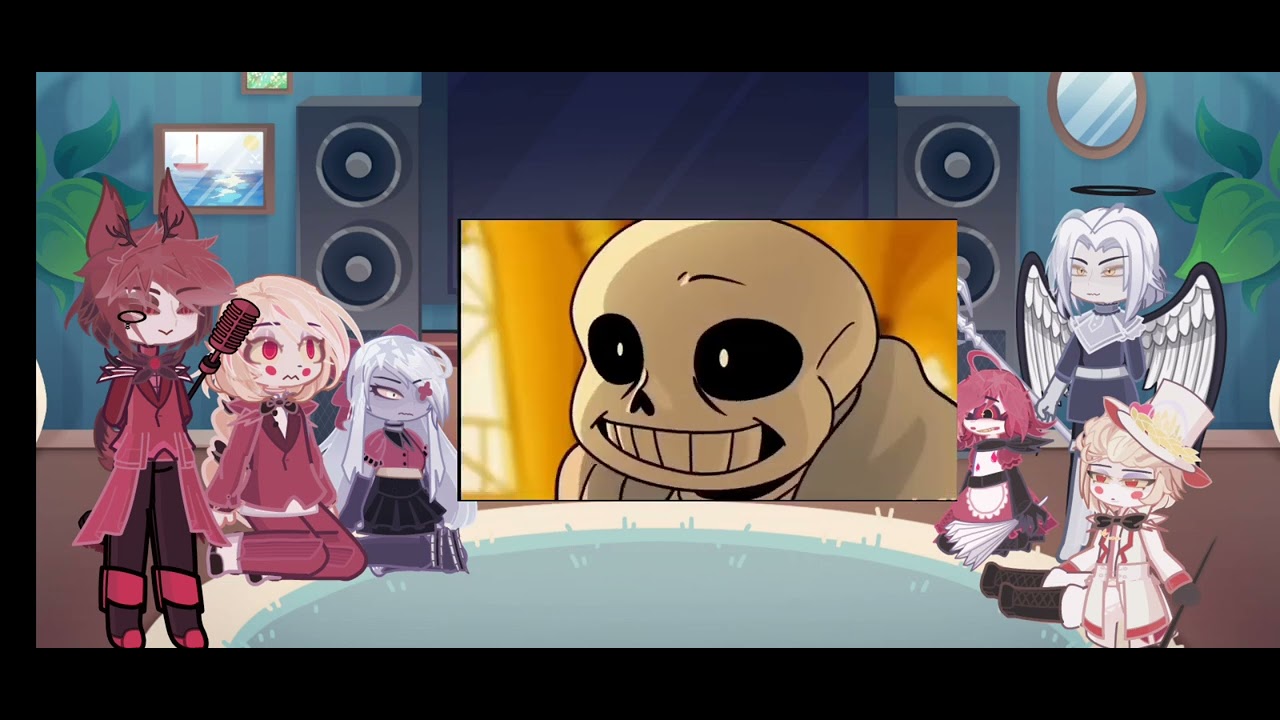Hazbin hotel reacciona a TN es Chara unterdale pt1
