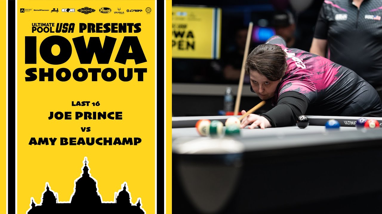Джо Принс против Эми Бошам | 1/8 финала | Ozone Billiards Iowa Shootout