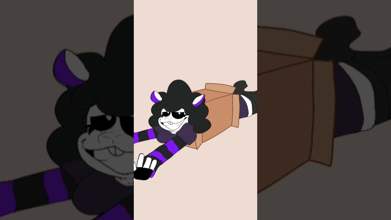 Smiling Critters X Nightmare Critters Baba Chops & Simon Smoke's Pony's In A  Box Meme 🔪🐲 #animation