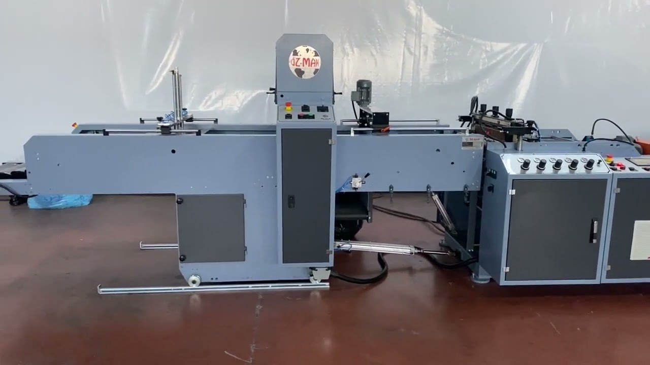 ÖZM 600 T TEK HAT ATLET POŞET MAKİNASI - SINGLE LINE TSHIRT BAG MAKING MACHINE