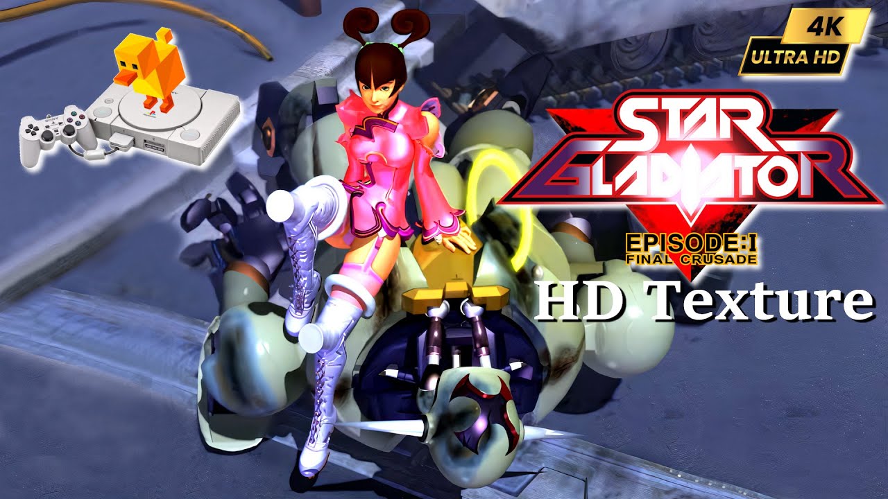 Star Gladiator - Episode 1: The Final Crusade ~DuckStation  HD Textures 4K Widescreen  PC