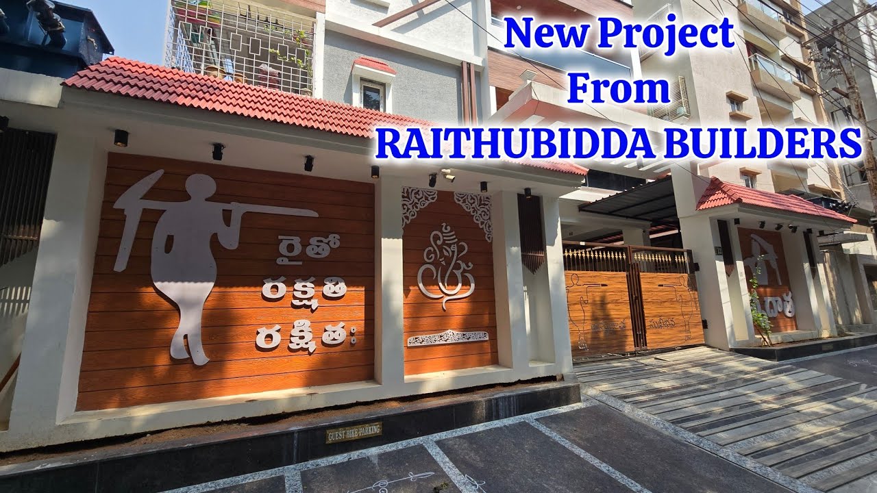 ( RAITHUBIDDA BUILDERS ) Fully Furnished Brand New 3 Bhk Flats For Sale || Near Metro || Hyderabad