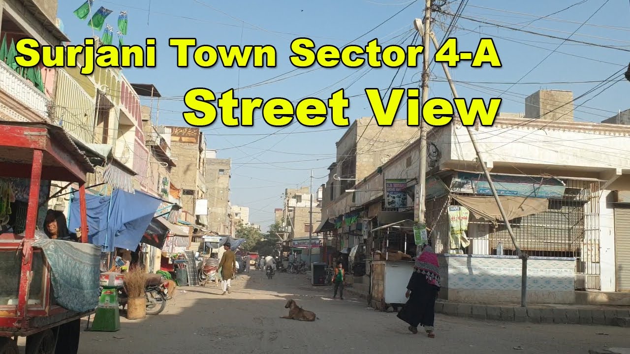 Surjani Town سرجانی ٹاؤن Sector/4A Street View Culture Traffic System Karachi COVID | Adeel Jamil