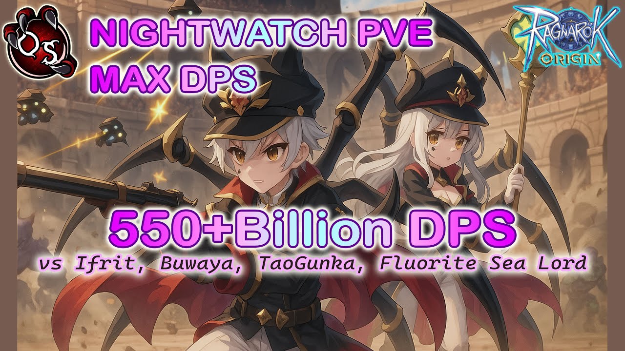 550 МИЛЛИАРДОВ МАКСИМАЛЬНЫЙ УРОН В СЕКУНДУ ОБУЧАЮЩИЙ НОЧНОЙ ДОЗОР ЛУЧШИЙ КЛАСС PVE!