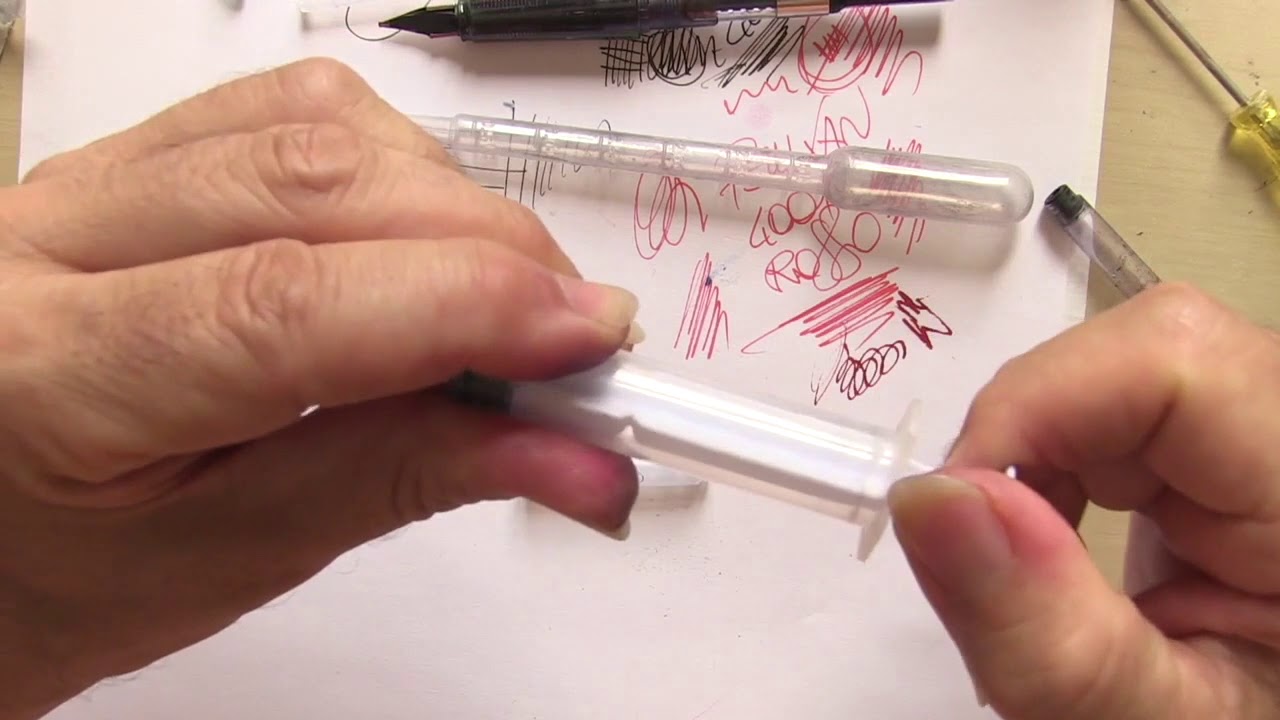Usare la cartuccia come converter - tutorial stilografica