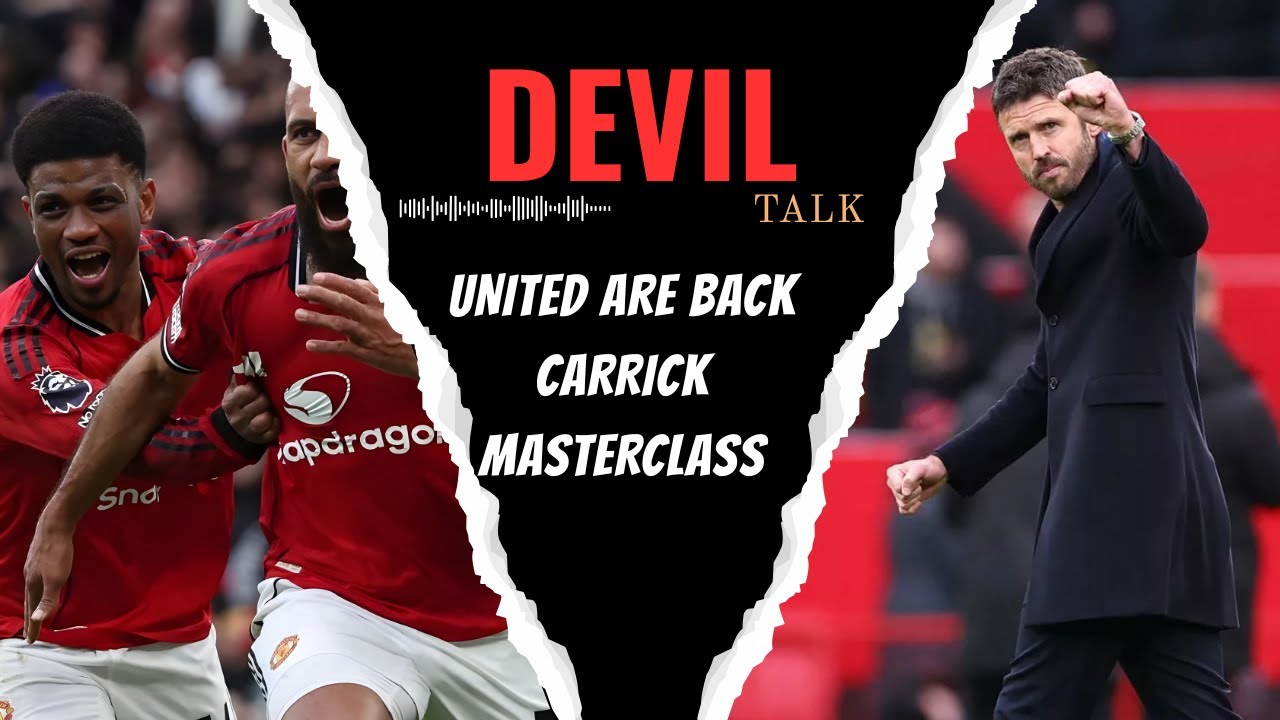 THIS Is Manchester United DNA! Carrick Masterclass vs Man City | Best Performance in 3 Years