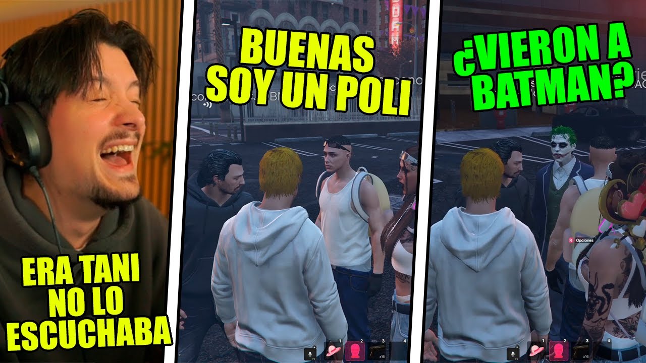 JOSIÑO(dessst) LLEGA A GTA HUB ROLEPLAY LE DECIA DE TODO A TANIZEN🤣