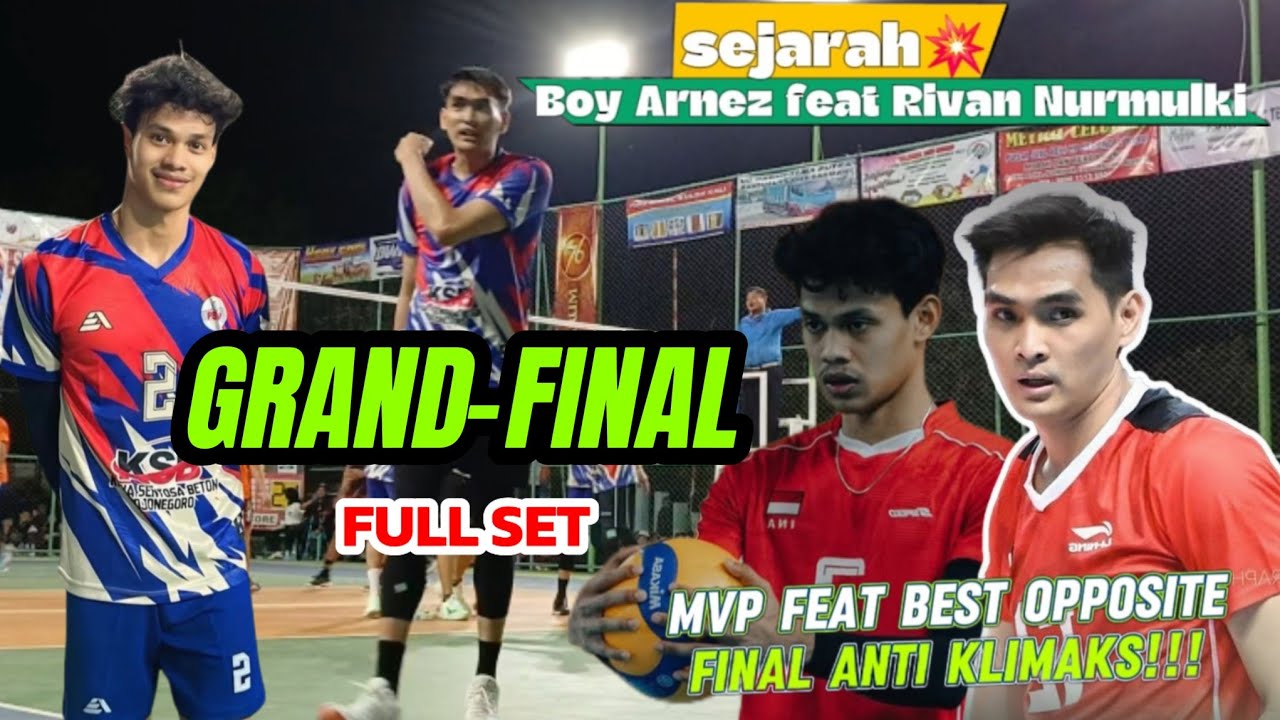SEJARAH BARU💥BOY ARNEZ feat RIVAN NURMULKI SATU TIM DI FINAL ANTI KLIMAKS TARKAM 42,5 JUTA!!! 