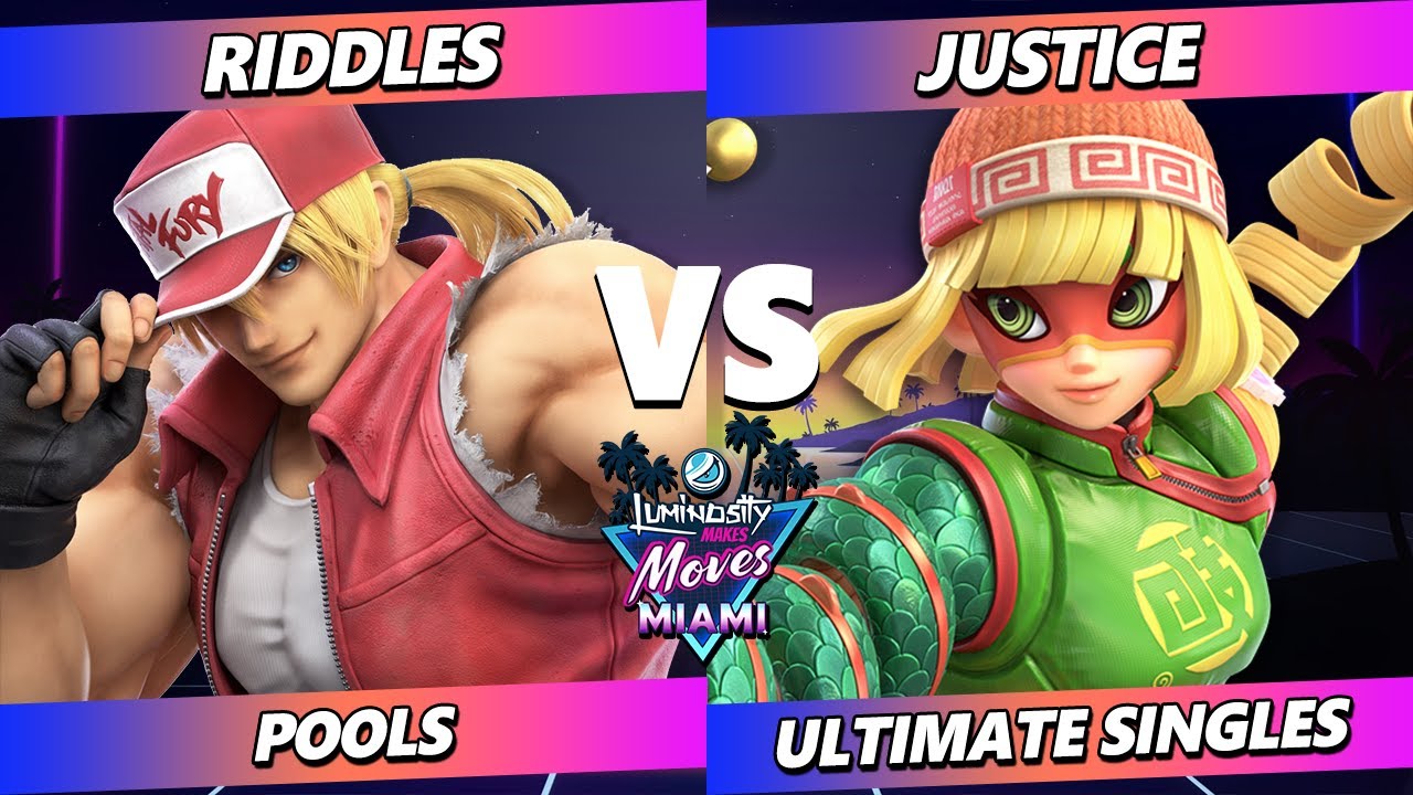 LMM Miami 2023 - Riddles (Terry) Vs. Justice (Min Min) Smash Ultimate - SSBU