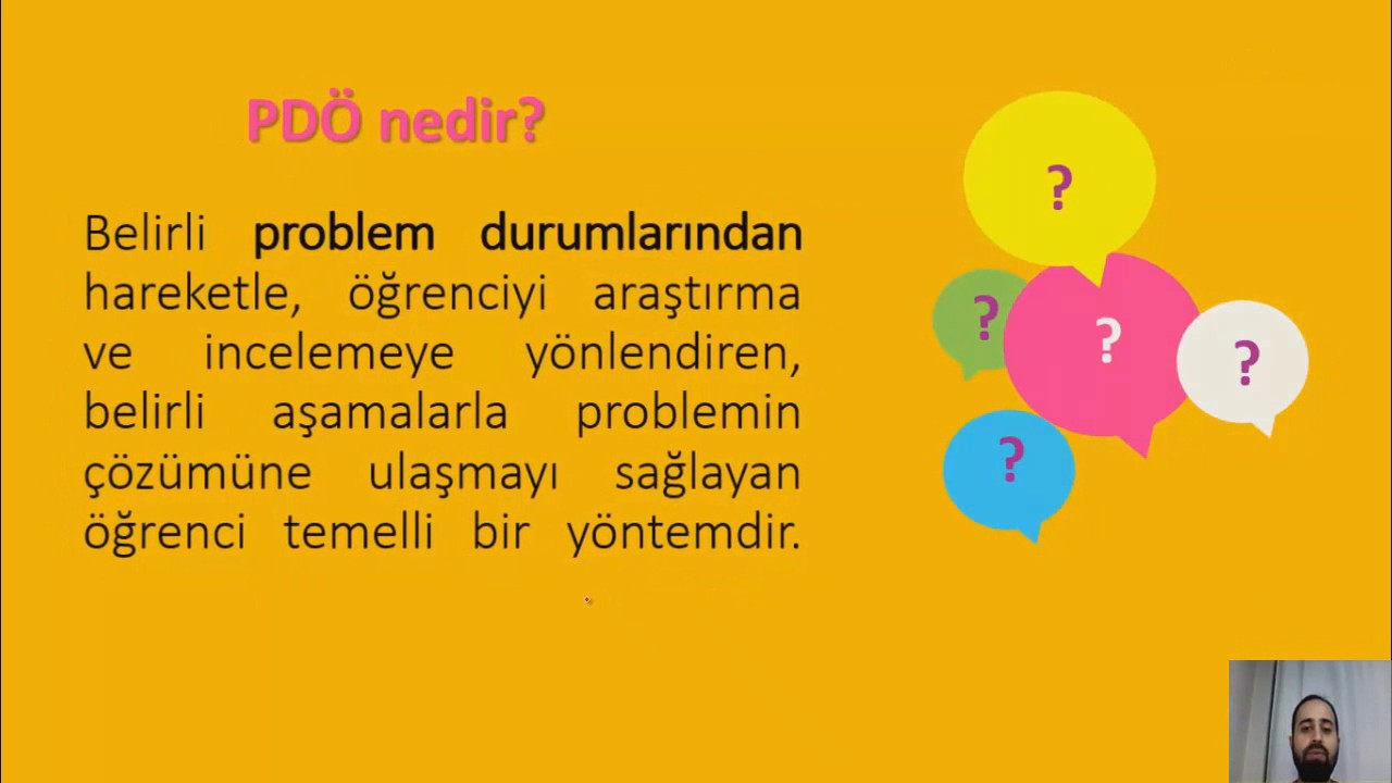 PDÖ (Probleme dayalı öğrenme)  Nedir