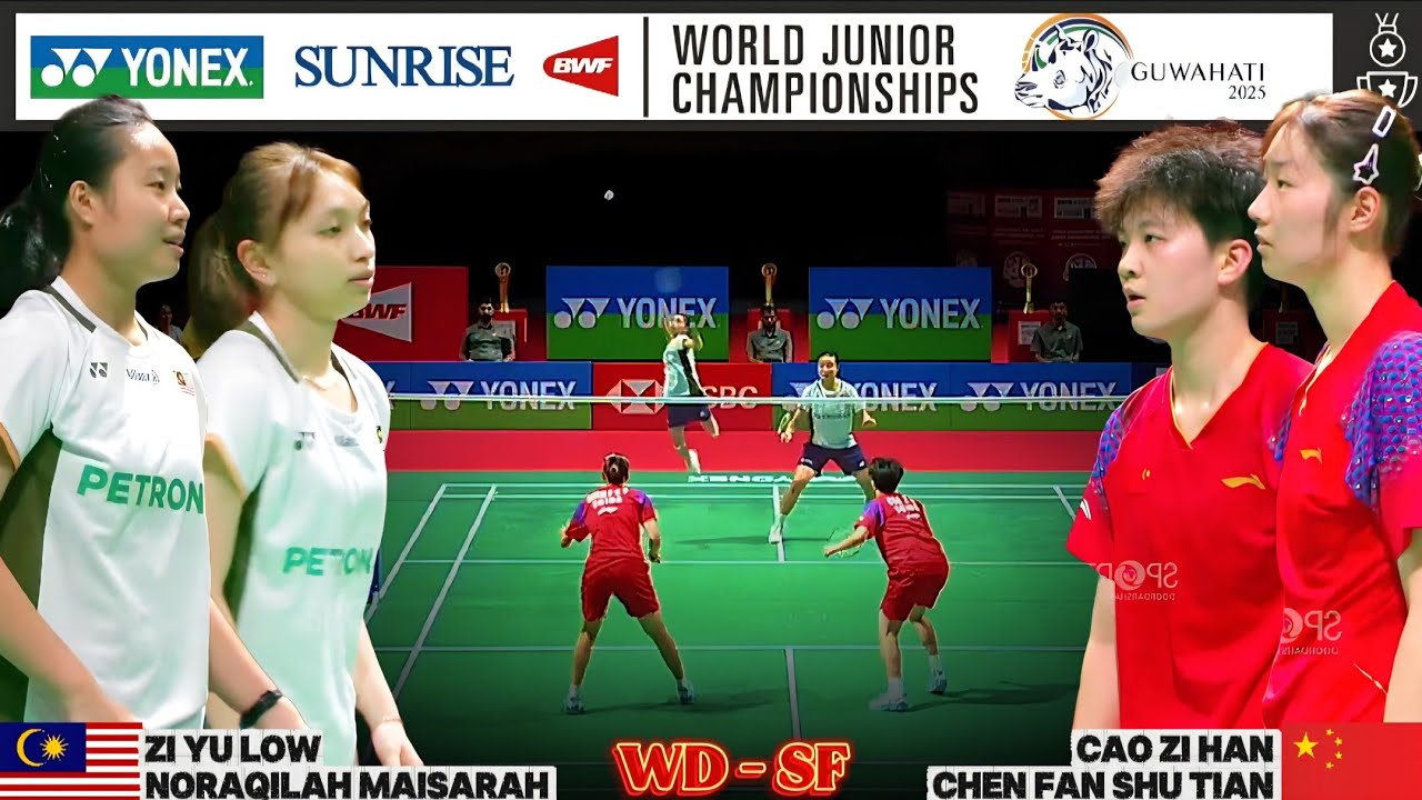 Zi Yu Low/Noraqilah Maisarah vs Cao Zi Han/Chen Fan Shu Tian | SF | Badminton WJC 2025