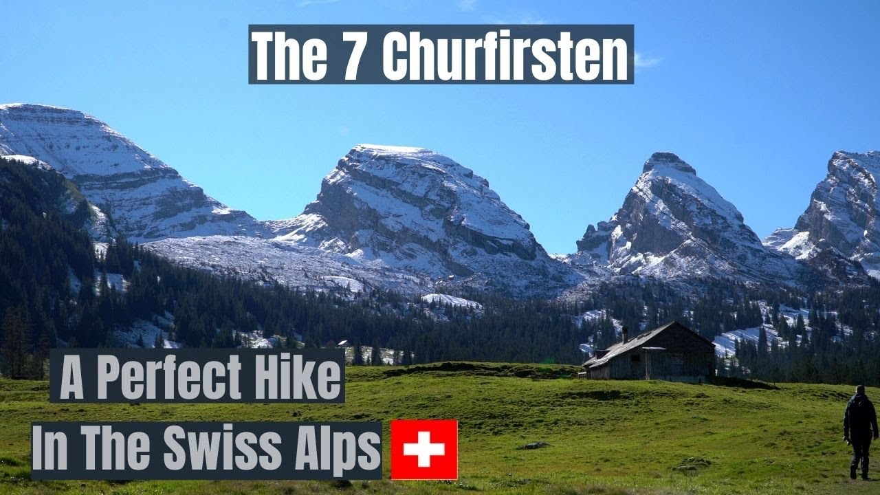 Ch&auml;serrugg - Hike at the foot of the 7 Churfirsten (stunning!)